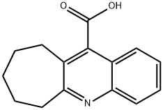 7,8,9,10-TETRAHYDRO-6H-CYCLOHEPTA[B]QUINOLINE-11-CARBOXYLIC ACID Structure