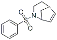 2-Azabicyclo[3.2.1]oct-6-ene,2-(phenylsulfonyl)- Structure