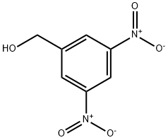 3,5-ジニトロベンゼンメタノール 化学構造式