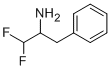 1-BENZYL-2,2-DIFLUORO-ETHYLAMINE 化学構造式