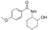 Benzamide, N-(2-hydroxycyclohexyl)-4-methoxy- (9CI) 化学構造式