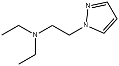 1-(N,N-DIETHYLAMINOETHYL)PYRAZOLE,71033-38-0,结构式