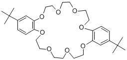 4,4'(5')-DI-T-BUTYLDIBENZO-24-CROWN-8 Structure