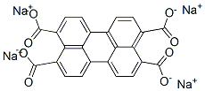 3,4,9,10-Perylenetetracarboxylic acid tetrasodium salt Struktur
