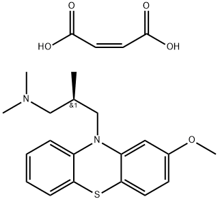 Levomepromazine maleate Struktur