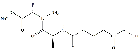 BIALAPHOS SODIUM SALT Struktur