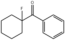 Methanone, (1-fluorocyclohexyl)phenyl- (9CI) Structure