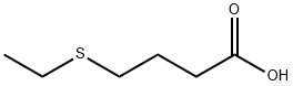 Butyric acid, 4-ethylthio-, Structure