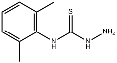 4-(2,6-DIMETHYLPHENYL)-3-THIOSEMICARBAZIDE Struktur
