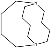 1,6-ジアザビシクロ[4.4.4]テトラデカン 化学構造式