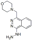 4-morpholinomethyl-1-hydrazinophthalazine Struktur