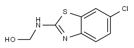 Methanol, [(6-chloro-2-benzothiazolyl)amino]- (9CI) 化学構造式