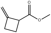 Cyclobutanecarboxylic acid, 2-methylene-, methyl ester (9CI) Structure