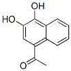 Ethanone, 1-(3,4-dihydroxy-1-naphthalenyl)- (9CI) Structure
