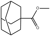 ADAMANTANE-1-CARBOXYLIC ACID METHYL ESTER Struktur