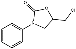 5-(chloromethyl)-3-phenyl-2-Oxazolidinone Structure