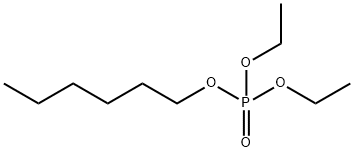 Diethyl Hexyl Phosphate Structure