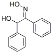 (Z)-2-ヒドロキシ-1,2-ジフェニルエタノンオキシム 化学構造式
