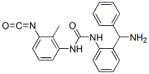 3-[3-[(aminobenzyl)phenyl]ureido]methylphenyl isocyanate Structure