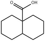 4a(2H)-Naphthalenecarboxylic acid, octahydro- Structure
