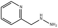 2-肼基甲基吡啶, 7112-37-0, 结构式