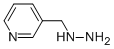 PYRIDIN-3-YLMETHYL-HYDRAZINE Structure