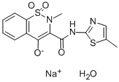 メロキシカム ナトリウム塩 水和物 化学構造式