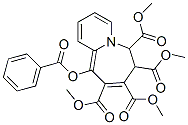 10-Benzoyloxy-6,7-dihydropyrido[1,2-a]azepine-6,7,8,9-tetracarboxylic acid tetramethyl ester Structure
