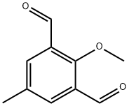 2-METHOXY-5-METHYLISOPHTHALALDEHYDE Structure