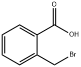 2-溴甲基苯甲酸 结构式