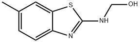 Methanol, [(6-methyl-2-benzothiazolyl)amino]- (9CI) Struktur