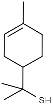 1-对孟烯-8-硫醇, 71159-90-5, 结构式