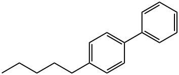 4-N-PENTYLBIPHENYL Structure