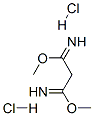 dimethyl malonoimidate dihydrochloride Struktur