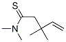 4-Pentenethioamide,  N,N,3,3-tetramethyl- Struktur