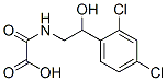 ((2-(2,4-Dichlorophenyl)-2-hydroxyethyl)amino)oxoacetic acid 化学構造式