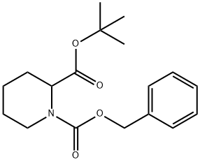 N-CBZ-2-PIPERIDINECARBOXYLIC ACID T-BUTYL ESTER Structure