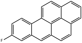 8-fluorobenzo(a)pyrene Struktur