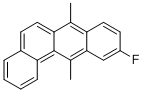 10-fluoro-7,12-dimethylbenz(a)anthracene Struktur