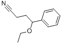 gamma-ethoxybenzenebutyronitrile Struktur