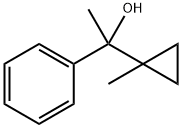 alpha-methyl-alpha-(1-methylcyclopropyl)benzyl alcohol Struktur