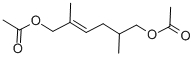 2,5-DIMETHYL-2-HEXENE-1,6-DIOL DIACETATE Structure