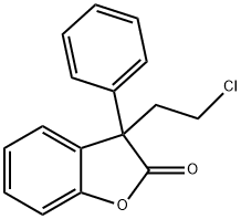 Benzofuranone, 3-(2-chloroethyl)-3-phenyl-2(3H)-,,71173-19-8,结构式