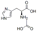 L-组氨酸乙酸盐 结构式
