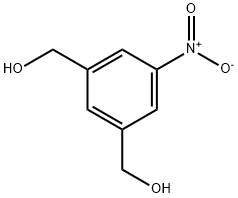 5-硝基间二甲苯-α,α′-二醇, 71176-55-1, 结构式