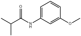 PropanaMide, N-(3-Methoxyphenyl)-2-Methyl- 化学構造式