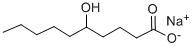 5-羟基癸酸钠, 71186-53-3, 结构式
