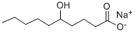 5-HYDROXYDECANOIC ACID SODIUM SALT Struktur