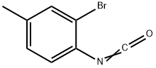 2-溴-4-甲基苯基异氰酸酯, 71189-13-4, 结构式