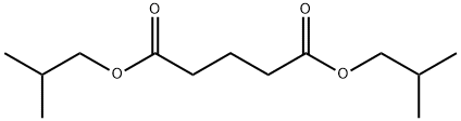 diisobutyl glutarate Structure